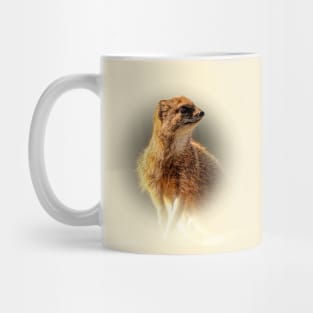 Yellow mongoose Mug